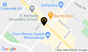 Chera Law Office in Mississauga map