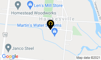 Chervin Custom Woodworks Inc in Wellesley map