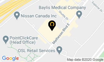 Chessington Limousines Limited in Mississauga map