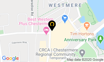 Chestermere Bottle Depot in Chestermere map