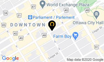 Chevalier France Dr in Ottawa map