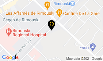 Cheveux En Folies in Rimouski map