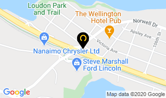 Chevron in Nanaimo map
