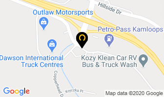 Chevron Canada Ltd in Kamloops map