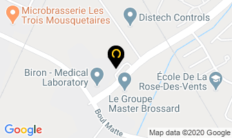 Chidaca International Canada Inc in Brossard map