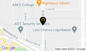 Chief Medical Supplies in Calgary map