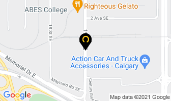 Chief Medical Supplies in Calgary map