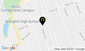 Chignecto-Central Regional School Board in Springhill map