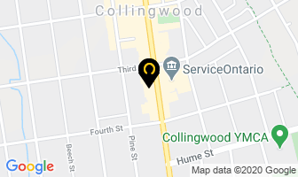 Children's Aid Society in Collingwood map