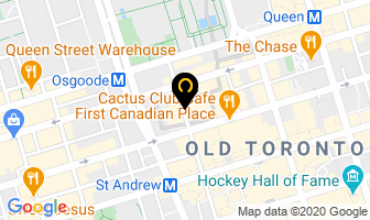 China Chambers Of Commerce in Toronto map