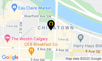 Chinese Herbs Yuen Zhen Co in Calgary map