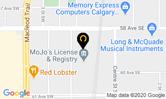 Chinook Medical Centre in Calgary map