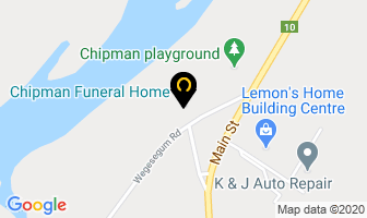 Chipman Funeral Home Ltd in Chipman map