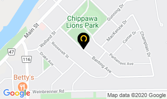 Chippawa Fire Fighters Association in Niagara Falls map