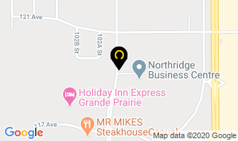 Chiropractic Wellness Centre in Grande Prairie map