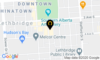 Chizzle'd Fringe Salon in Lethbridge map