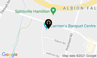Chml 900 Radio in Hamilton map