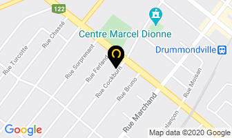 Choco-Bec Artisan Chocolatier in Drummondville map
