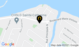 Chocolaterie Dufour in Delson map