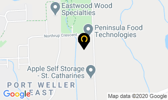 Choice Crane Service in St. Catharines map