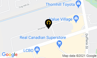 Choice Office Installations in Vaughan map