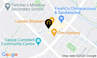 Chop Chop Wok in Brampton map