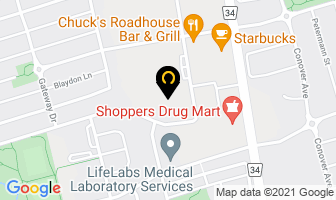Chouinard Bros in Joliette map