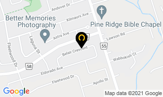 Chris Gibney in Oshawa map