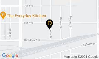 Chris Murray Custom Cabinets in Regina map