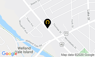 Chris Van Denture Clinic in St. Catharines map