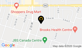 Christ The King Academy in Brooks map