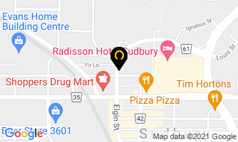 Christ The King Centre in Sudbury map