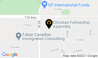 Christian Fellowship Assembly in Grande Prairie map