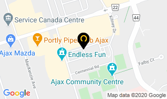 Christian Horizons in Barrie map