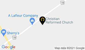 Christian Reformed Church in Williamsburg map