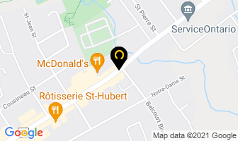 Christiane Bridal in Orléans map