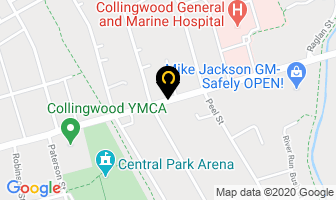 Christie/cummings in Collingwood map