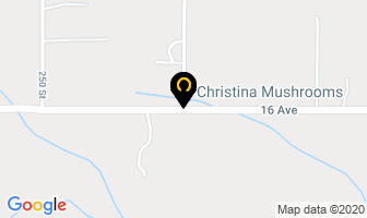 Christina Mushrooms in Langley map