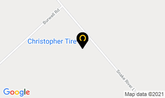 Christopher Tire in Cobden map