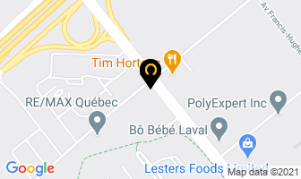 Chromafilm Inc in Beauharnois map
