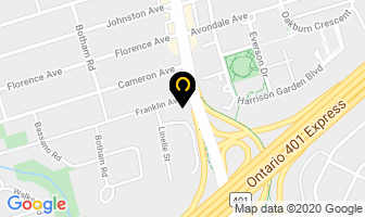 Chrysalis Dental Implants Centres in Orillia map