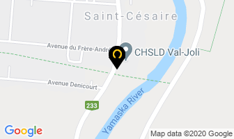 Chsld Val-Joli in Saint-Césaire map