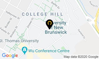 Chsr-97 9 Fm in Fredericton map