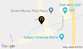 Chubb Edwards in Barrie map