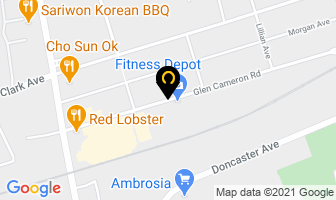 Chu's Martial Arts in Thornhill map