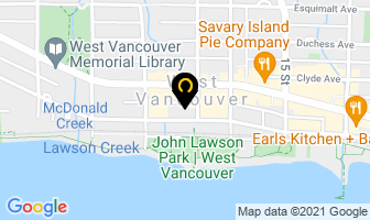 Cibc Branch in West Vancouver map