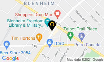 Cibc Branch With Atm in Chatham-Kent map