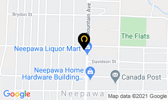 Cibc Branch With Atm in Neepawa map