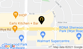 Cibc Branch With Atm in Sherwood Park map