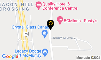 Cidra Oilsands in Fort McMurray map